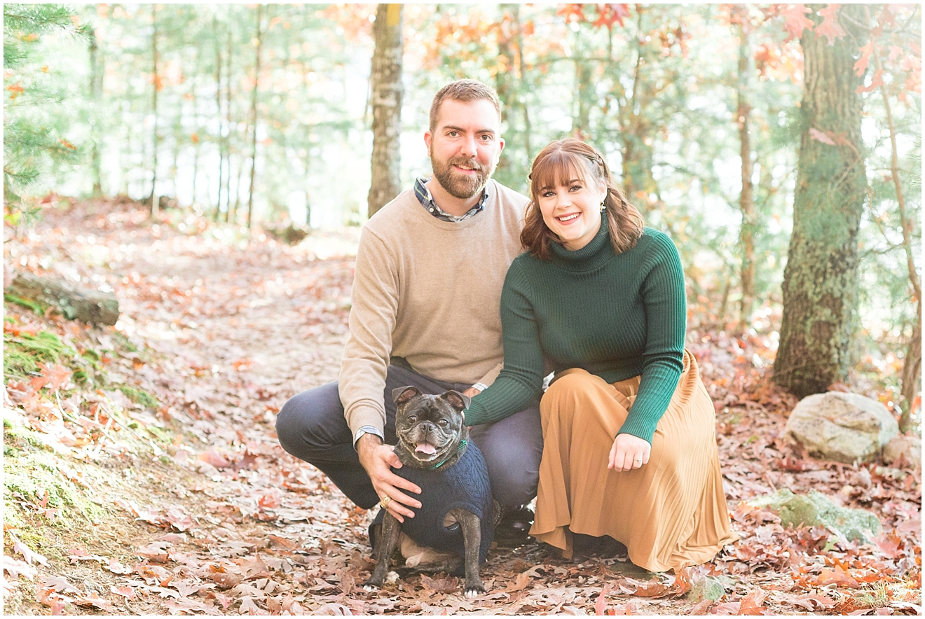 autumn-engagement-session-with-pug
