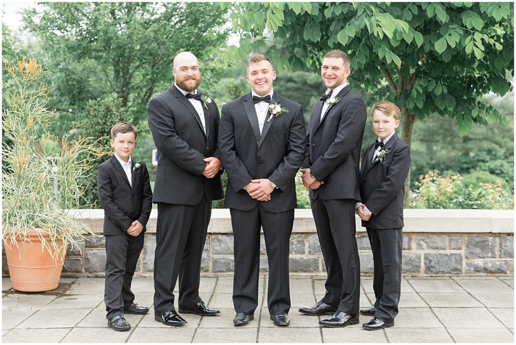 groomsmen-blacksburg-va-garden-wedding