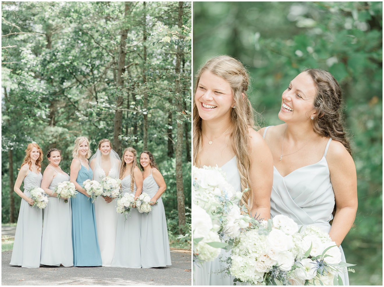 virginia-summer-wedding-long-blue-bridesmaid-dresses